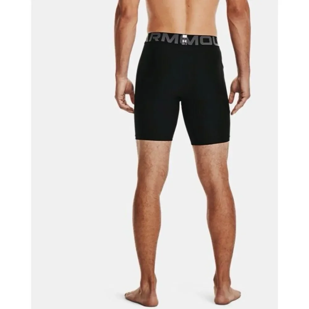 #320.  Under Armour NWT Heat Gear 6” Compression Shorts Black